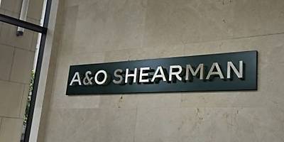 ao shearman office sign lw hj4qku