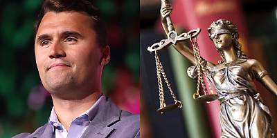 charlie kirk scales of justice lw fdwt3b
