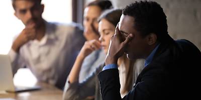 stressed team member lw