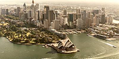 sydney aerial view