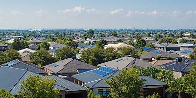 new melbourne suburbs aerial spi