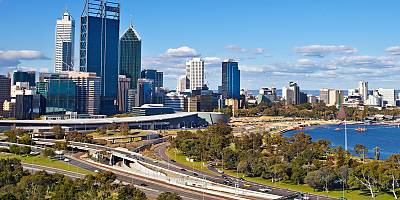 perth skyline sunny spi gpvu9t