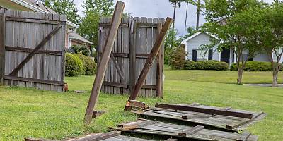unfinished broken fence spi cfwzow