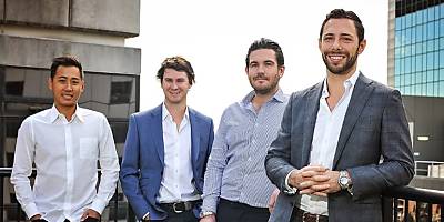 Lendi founders Martin Lam Mark Kalajzich Sebastian Watkins David Hyman 2