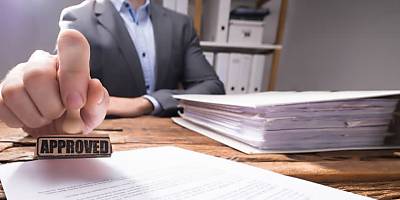 approval stamp documents ta