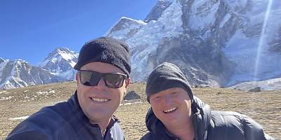 darren little at base camp piisrh