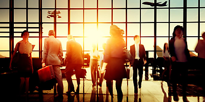 airport travel people ad bypdxi