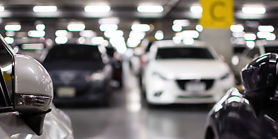 carpark indoor ad