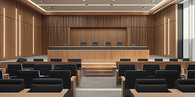 legal courtroom ad at hfnrmd
