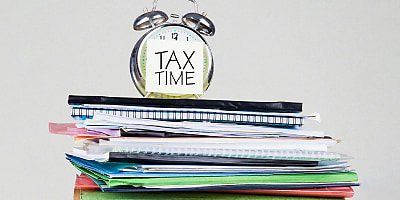 tax time documents ad at fla9x7