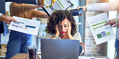 overworking stressed woman hr ovcqp5