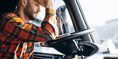 tired driver worker hr gxnfnq