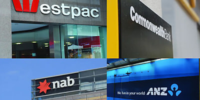 westpac cba nab anz mb