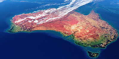 australia space view bd b89w2z