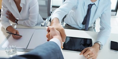 handshake welcome reb