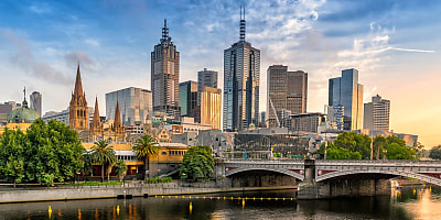 melbourne cbd landscape spi rzkqne