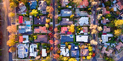 aerial houses ta