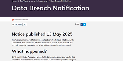 AHRC data breacj xqllyv