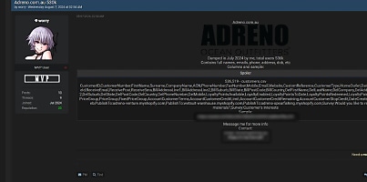 Adreno data breach m5c8et