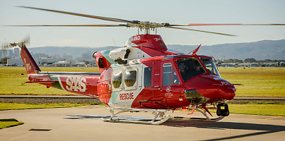 A Babcock Australasia Bell 412EP ixysec