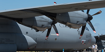 Matt Kelly   130601 RCAF CC130   YMAV   03 03 2017   2   On static display at the Avalon Airshow plor8a