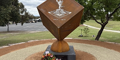 Certo Cito Centenary Sculpture unveiled 10 November 2025 j38exj