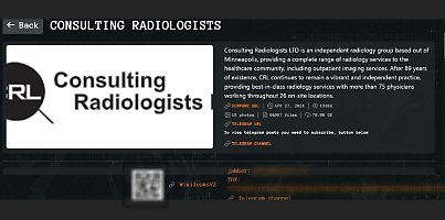 Consulting Radiologists hack rm17gp