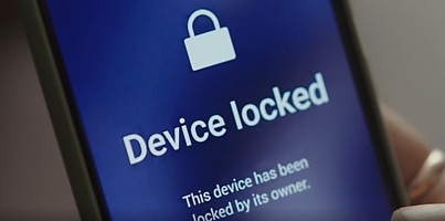 DEVICE LOCKED Act Now Stay Secure nmawil