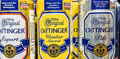 Oettinger beer cans cd emhdke