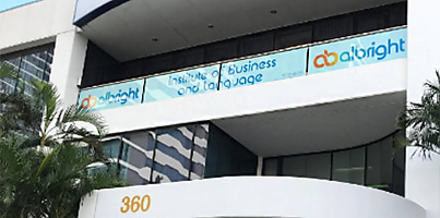 albright campus sign cd vubx3i