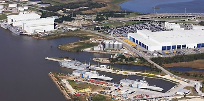 austal usa aerial shot csc ehoi3w