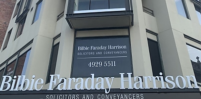 bilbie faraday harrison solicitors cd t7uu18