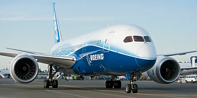 blue boeing cd kl6xhu