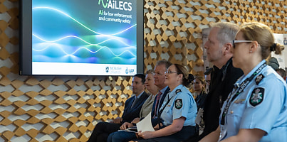 AFP Monash AI law enforcement csc aivtne