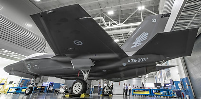 Australias third F 35A  AU 03 