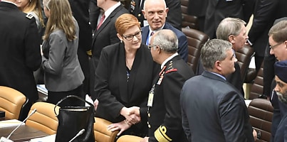 Minister Payne in Brussels