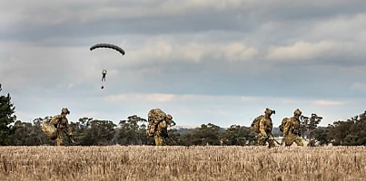 2 Commando Regiment parachute dc