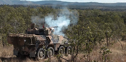 ADF boxer live fire exercise e8tps4