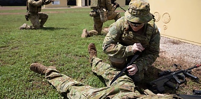 ADF unkrainian recruits training dc hzllra