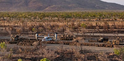 ADF Marine Rotational Force Darwin Exercise Koolendong dc