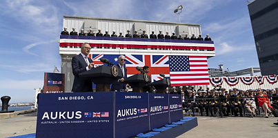 AUKUS announcement San Diego dc heuzcz