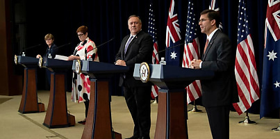 AUSMIN 2020 Press conference