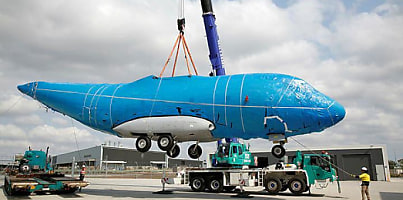 Air Force C 27J Fuselage Trainer