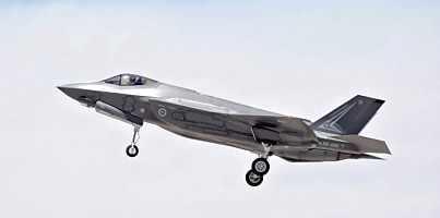 Australian F 35A conducts first in flight weapons release