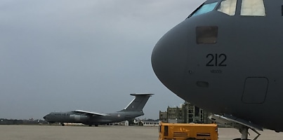 Australian and Indian Globemasters