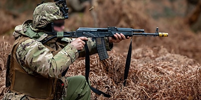 Armed Forces of Ukraine member Section Commander Battle Course dc m4yimq