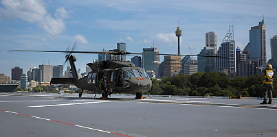 Army Black Hawk Sydney CT Exercises dc ebbv6m
