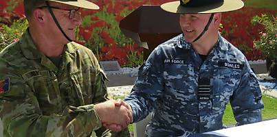 Army officer Colonel Colin Blyth dc