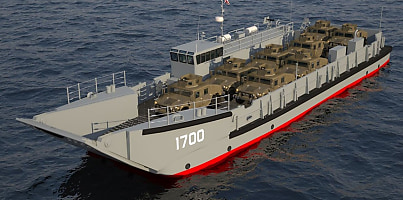 Austal Landing Craft Utility LCU 1700 Class vessels dc mefptb