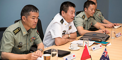 Australia China Defence Coordination Dialogue visit dc zbkoqo